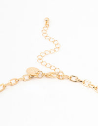 Mixed Beaded Charm Station Necklace - link has visual effect only