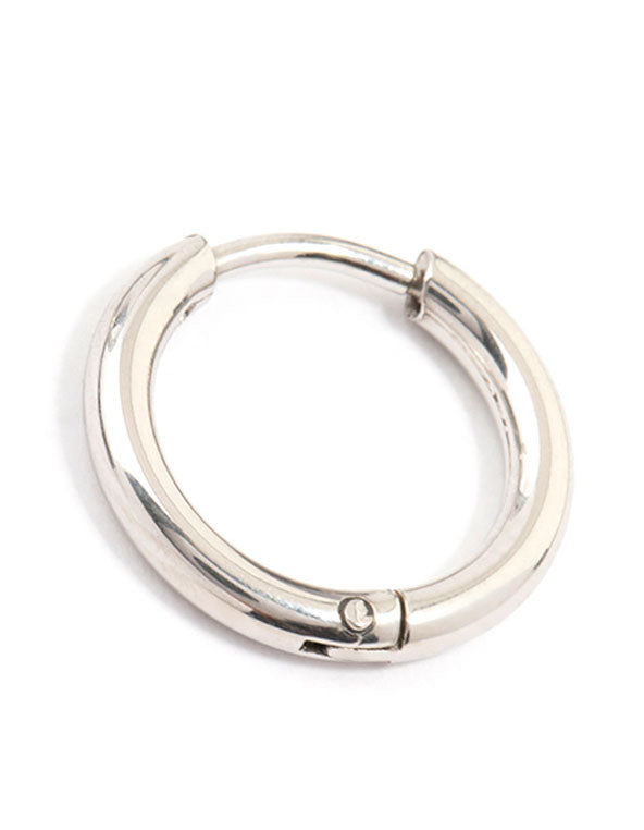 Waterproof Stainless Steel Core Clicker Earrings 14 MM