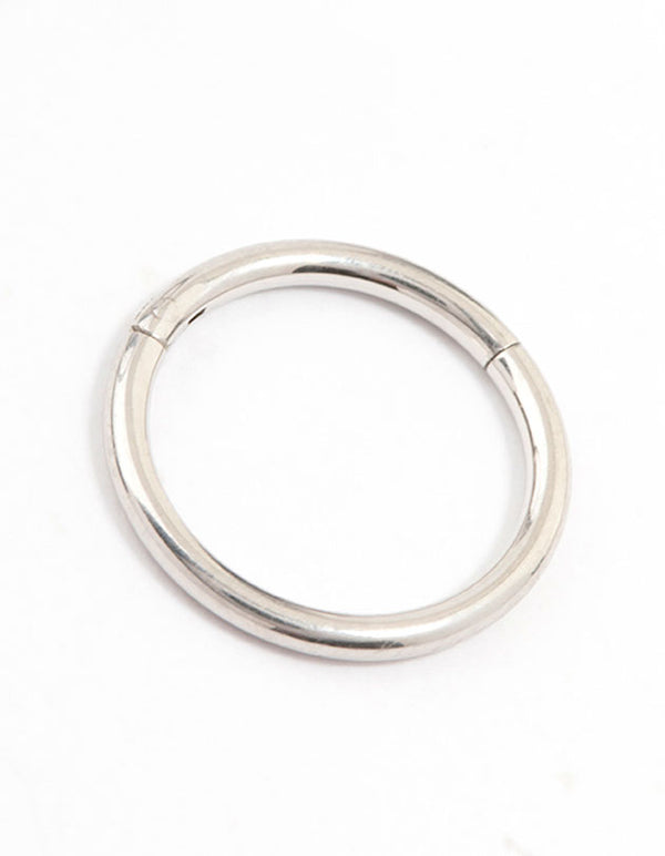 Waterproof Stainless Steel Sleeper Earrings 10 MM