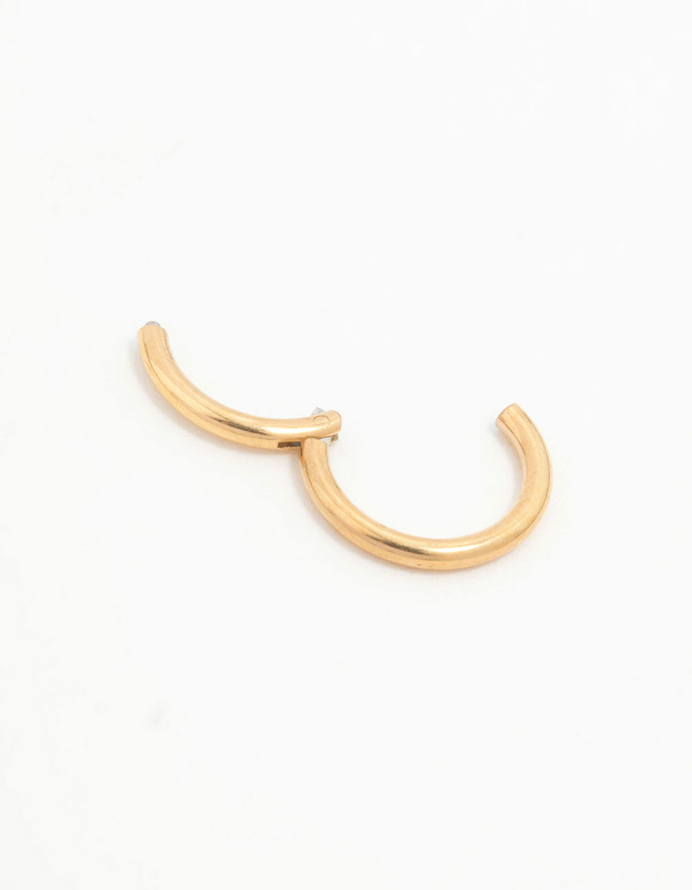 Gold Plated Titanium Micro Clicker Ring