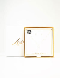 Silver Plated Cubic Zirconia Heart Necklace & Stud Earrings Set - link has visual effect only