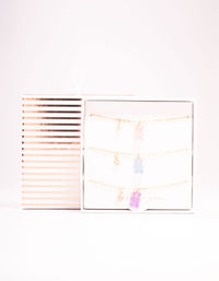 Gold Gummy Bear Bracelets 3-Pack - link has visual effect only