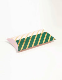 Pink and Green Pillow Box - link has visual effect only