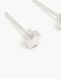 Surgical Stainless Steel 4MM Star Piercing Stud - link has visual effect only