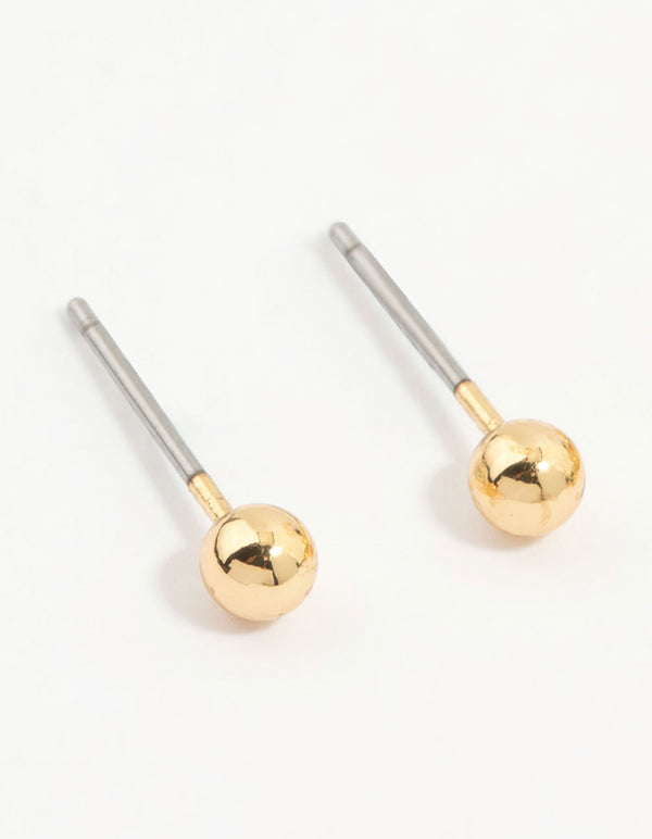 Gold Plated Green Cubic Zirconia Butterfly Earrings 3-Pack