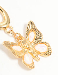 Gold Plated Opulent Butterfly Charm - link has visual effect only