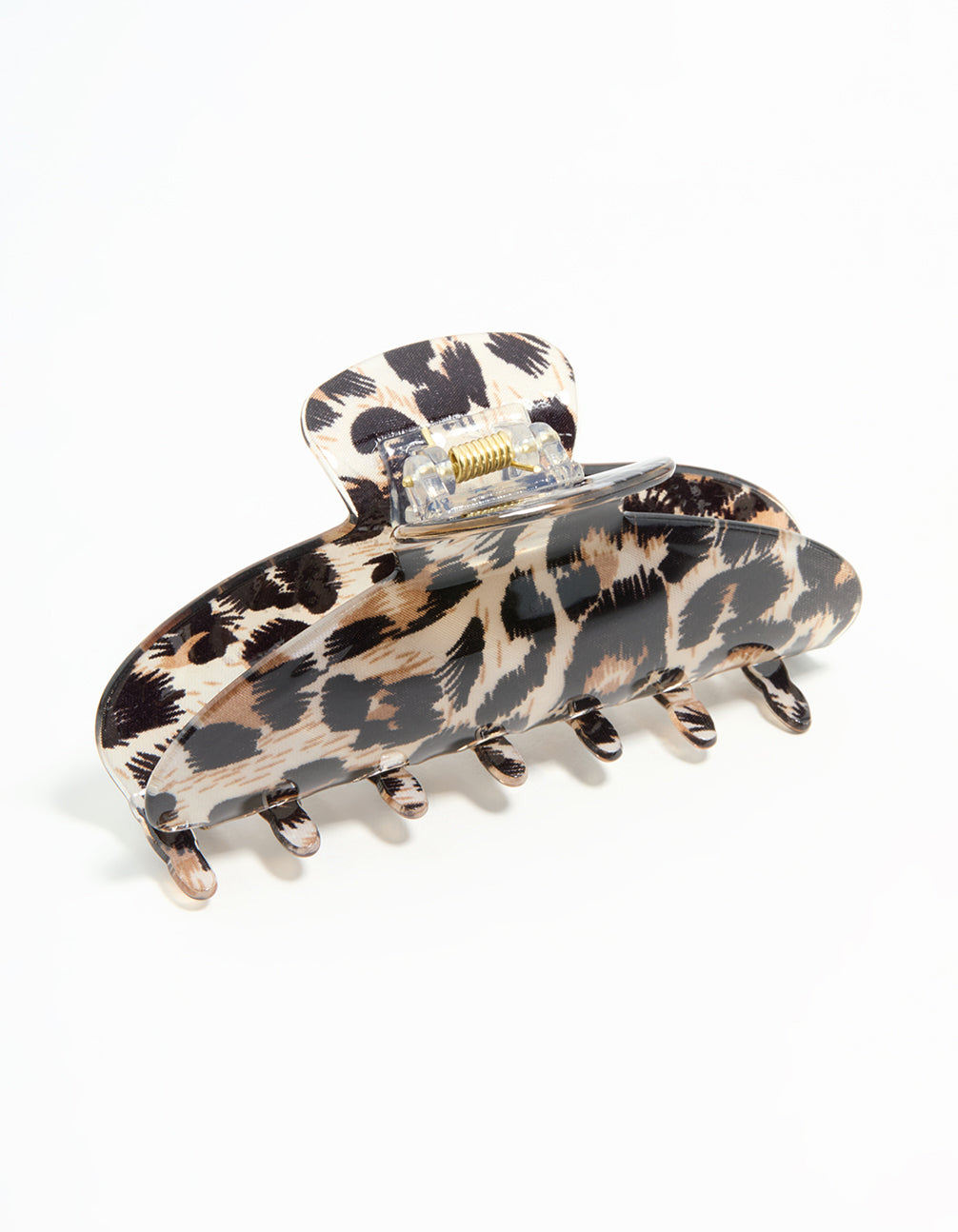 Leopard Pattern Clip Leopard Print Claw Clip - Lovisa
