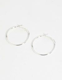 Silver Mixed Size Hoop Earrings 2-Pack - link has visual effect only