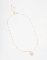 Gold Plated Milky Way Pendant Necklace - link has visual effect only