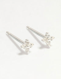 Sterling Silver Baby Flower Stud Earrings - link has visual effect only