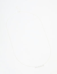 Sterling Silver Mama Pendant Necklace - link has visual effect only