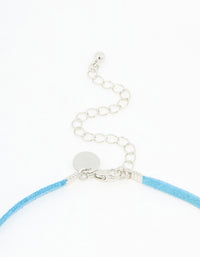 Silver Cord Knotted Pendant Necklace - link has visual effect only