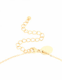 Waterproof Gold Plated Stainless Steel Evil Eye Charms Necklace - link has visual effect only