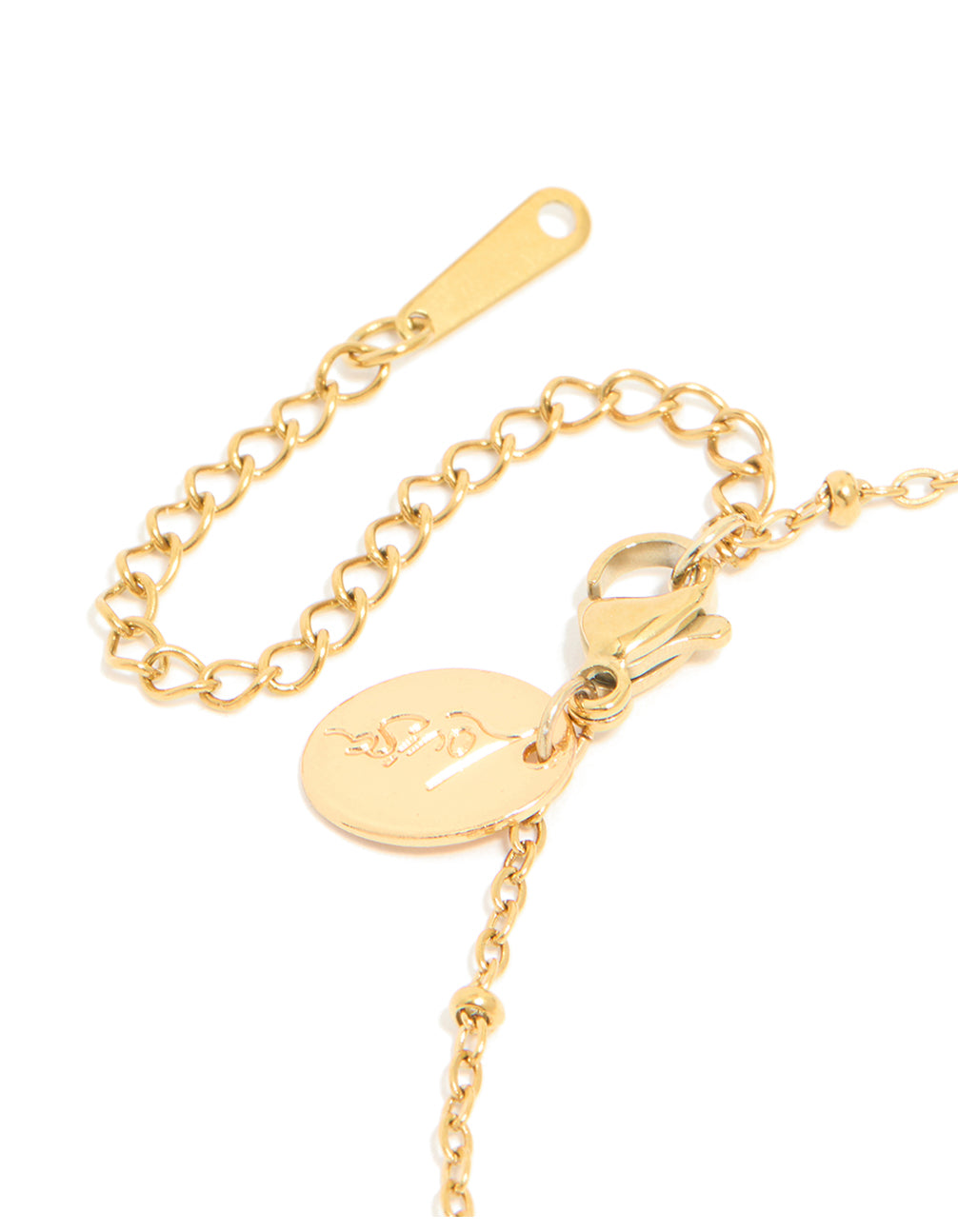 Waterproof Gold Plated Stainless Steel Evil Eye Anklet