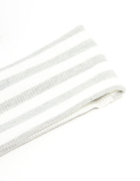 Blue, Grey & White Striped Stretch Fabric Headbands 2-Pack - link has visual effect only
