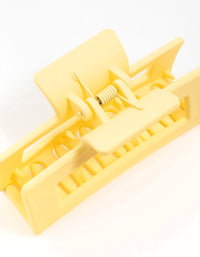 Yellow Small Claw Clip - link has visual effect only