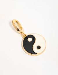 Gold  Yin Yang Charm - link has visual effect only