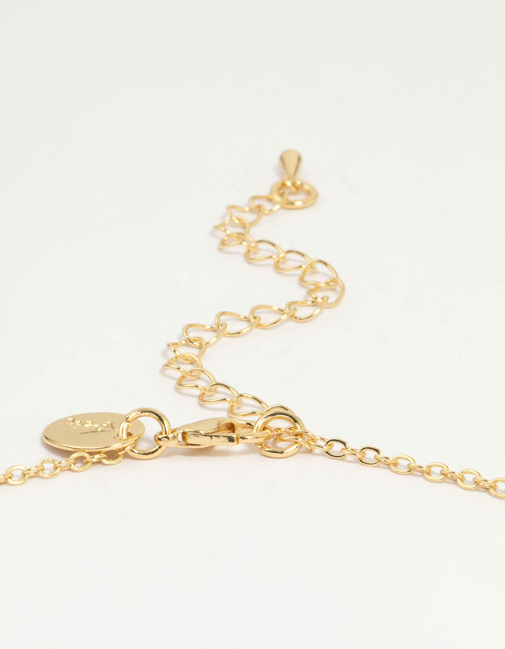 Gold Plated Cubic Zirconia Marquise Vine Y-Necklace