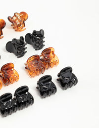 Neutral Mini Claw Clips 24-Pack - link has visual effect only