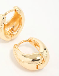 Mixed Metal Hoop Earrings 2-Pack - link has visual effect only