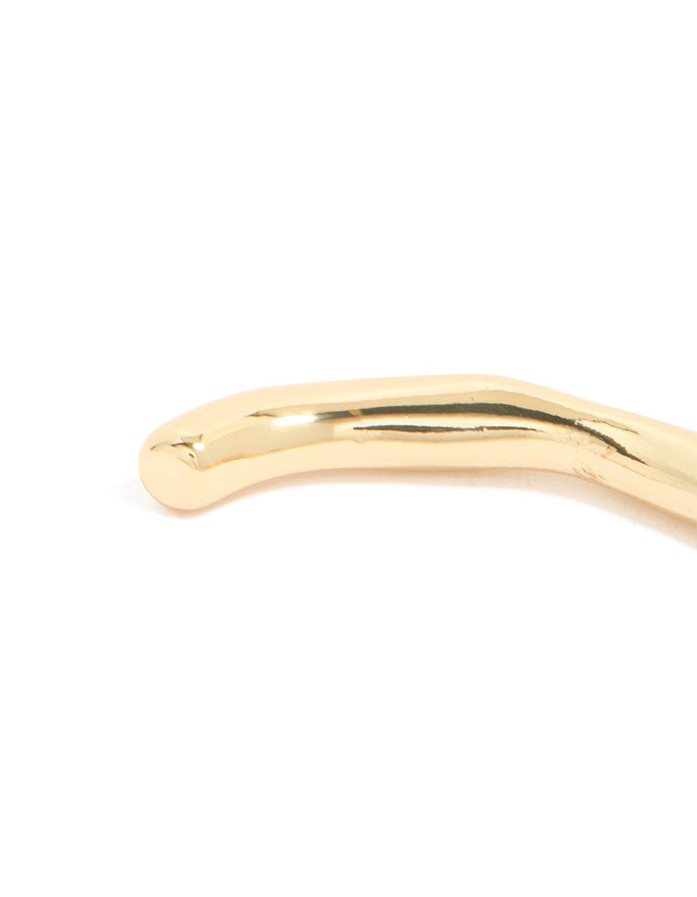 Gold Plated Organic Wrist Cuff