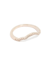 Rose Gold Pearl Stacking Rings 3-Pack - link has visual effect only