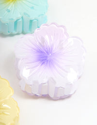 Vibrant Mini Hibiscus Flower Claw Clips 4-Pack - link has visual effect only