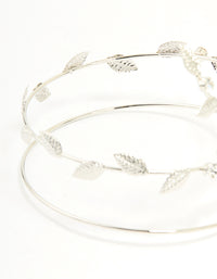 Silver Leaf Wrap Arm Cuff - link has visual effect only