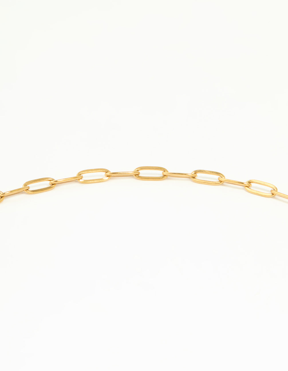 Waterproof Gold Plated Stainless Steel Cubic Zirconia T & O Necklace