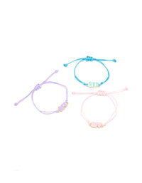 Kids Pastel Bubble BFF Bracelets 3-Pack - link has visual effect only