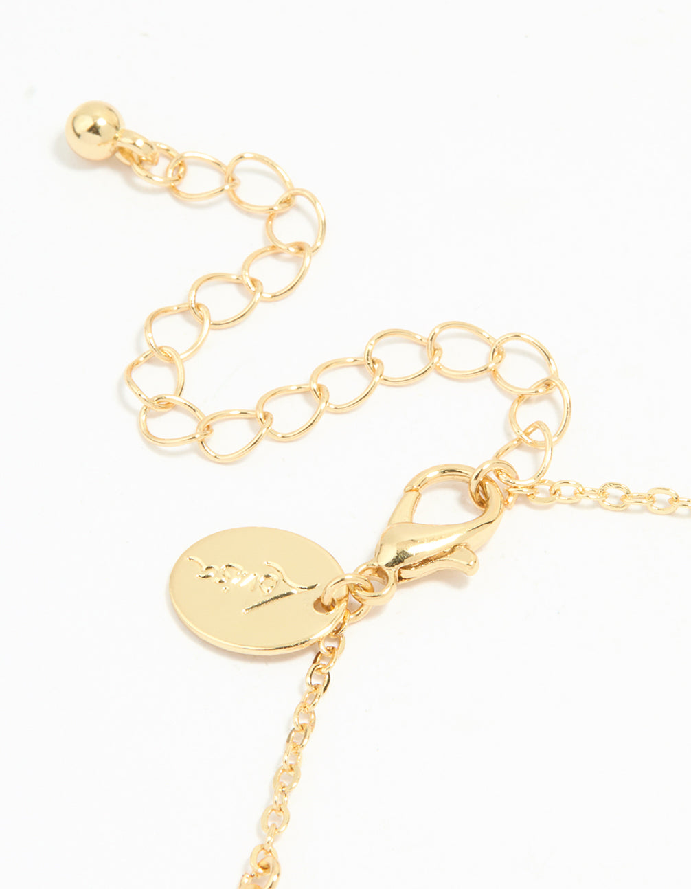 Gold Plated Cubic Zirconia Black Flower Bracelet