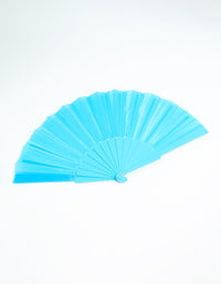 Blue Folding Fan - link has visual effect only