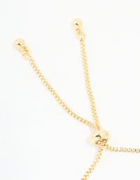 Gold Plated Cubic Zirconia Butterfly & Heart Toggle Bracelet - link has visual effect only