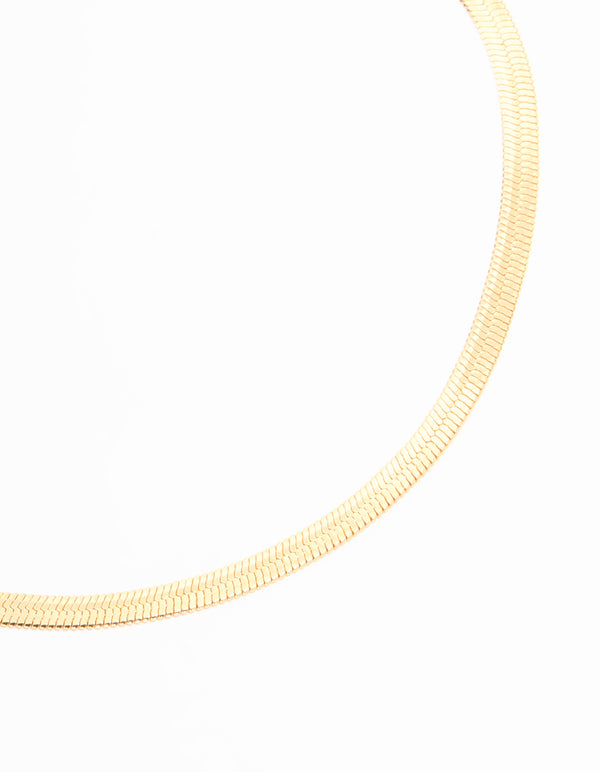 Gold Brown Fabric & Snake Chain Anklets 3-Pack