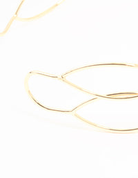Gold Twisted Arm Cuff - link has visual effect only