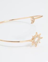 Gold Celestial Diamante Arm Cuff - link has visual effect only