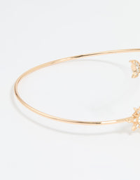 Gold Celestial Diamante Arm Cuff - link has visual effect only