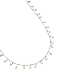Silver Star Charm Waist Chain - link has visual effect only