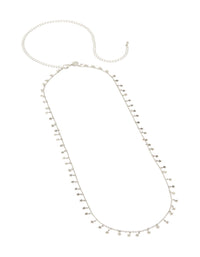 Silver Star Charm Waist Chain - link has visual effect only