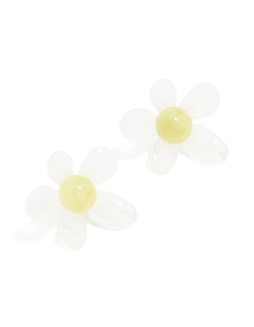 Acrylic 3D Bubble Flower Stud Earrings