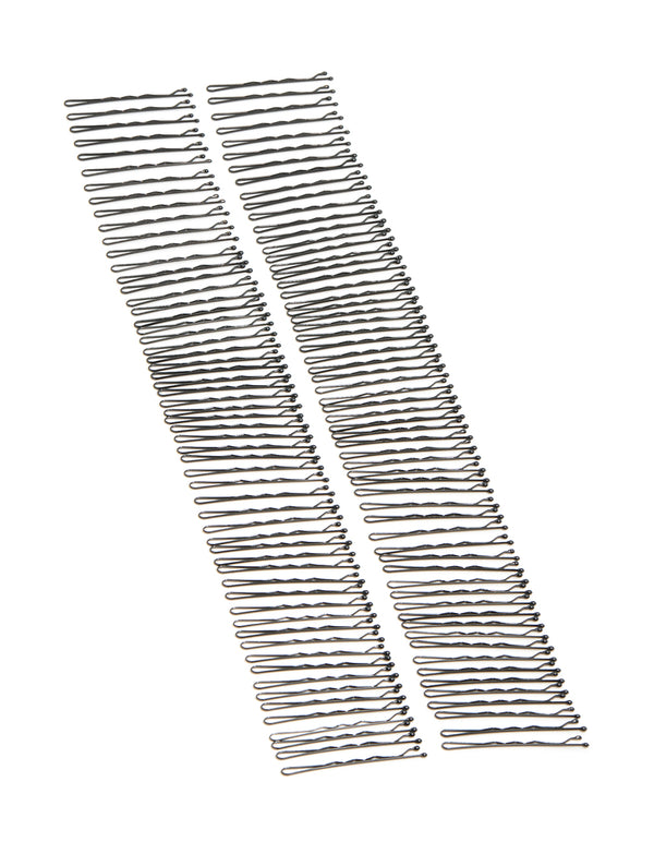 Black Bobby Pins 120-Pack