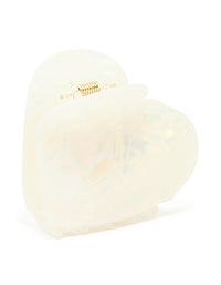Acrylic Heart Shaped Claw Clip - link has visual effect only