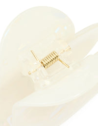 Acrylic Heart Shaped Claw Clip - link has visual effect only