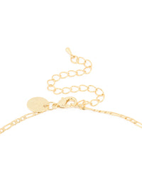 Gold Plated Red Beaded Cross Mary Lariat Necklace - link has visual effect only