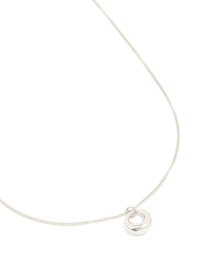 Waterproof Stainless Steel Bold Pendant Necklace - link has visual effect only