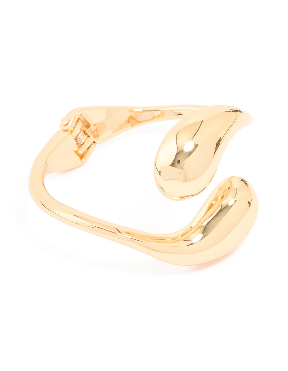 Gold Large Yin-Yang Wrist Cuff