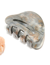Marbled Acrylic Curved Mini Claw Clips 2-Pack - link has visual effect only