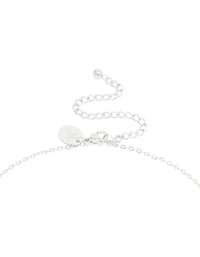Waterproof Stainless Steel Large Bubble Letter B Necklace - link has visual effect only