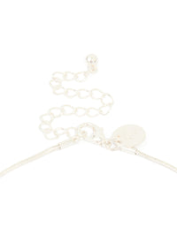 Silver Plated Adjustable Toggle Y-Necklace - link has visual effect only
