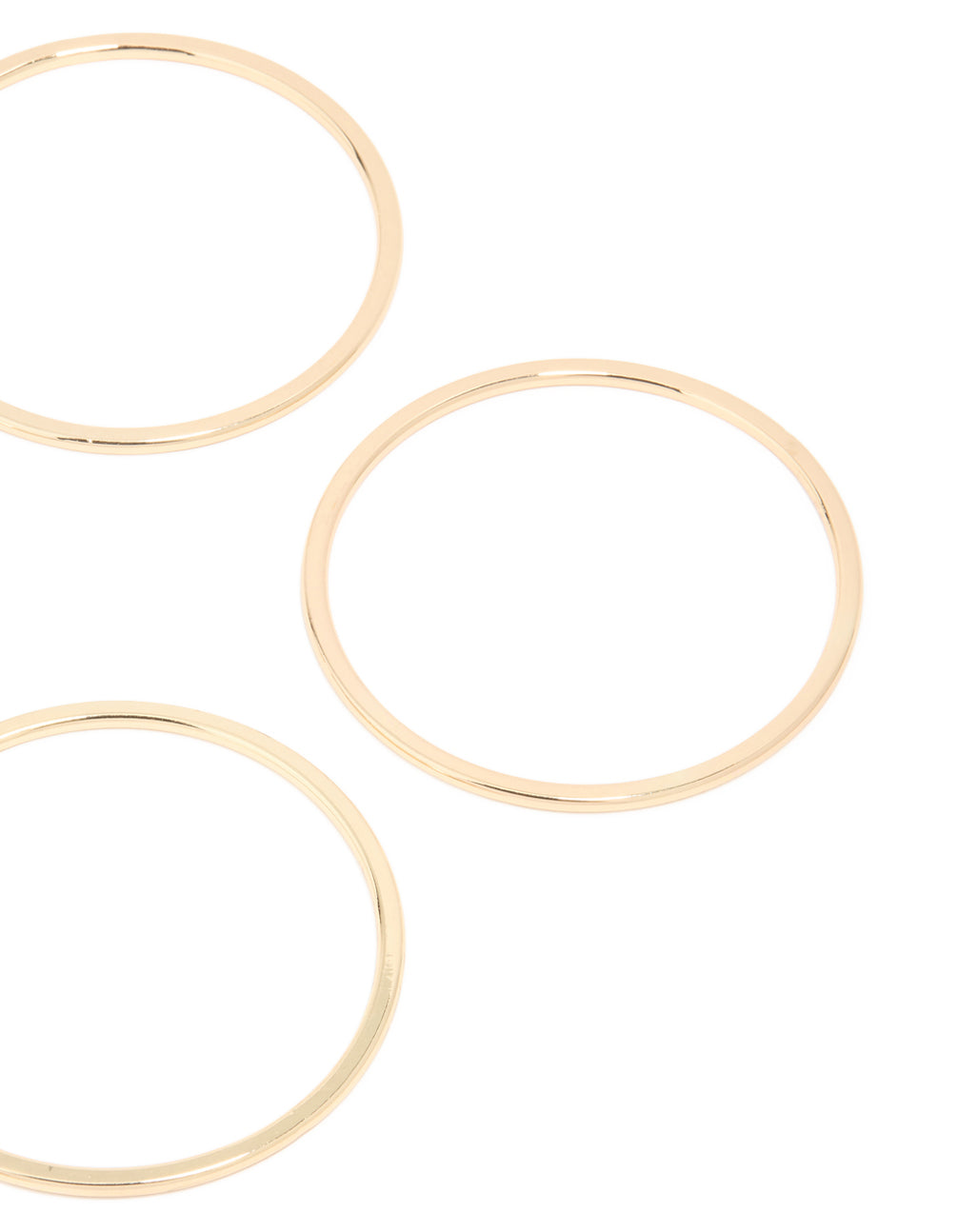 Gold Modern Bangles 6-Pack